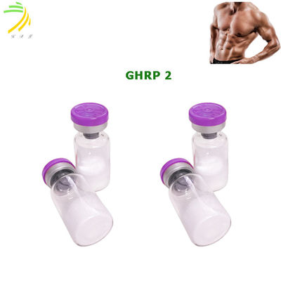 quality CAS 87616-84-0 مسحوق أبيض Sermorelin بناء الجسم الببتيدات Ghrp 2 factory