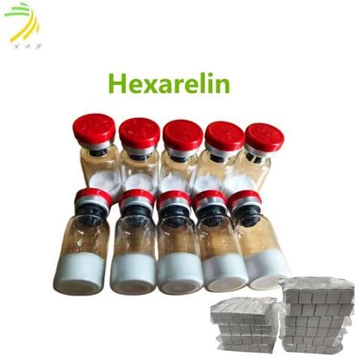quality 99.5 نقاء بناء الجسم الببتيدات Hexarelin 5mg مسحوق أبيض CAS 140703-51-1 factory