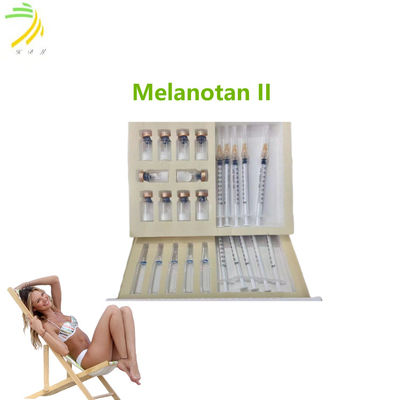 quality 99.9٪ نقاوة الببتيدات 10 ملغ / قارورة Melanotan II Mt2 أبيض لتسمير البشرة factory